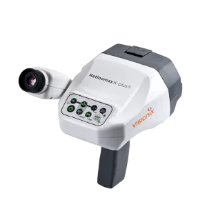 เครื่องวัดสายตาและความโค้งกระจกตา ชนิดมือถือ Retinomax K-Plus 5